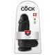 A terméknevét flamand holland nyelvre fordítva így hangzik: 

King Cock 9 Chubby - zuignap, met ballen dildo (23 cm) - zwart