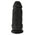 A terméknevét flamand holland nyelvre fordítva így hangzik: 

King Cock 9 Chubby - zuignap, met ballen dildo (23 cm) - zwart