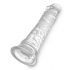 King Cock Clear 8 - zuignap grote dildo (20cm)