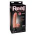 Real Feel Deluxe Nr.1 - realistische vibrator (natuur, met balzak)