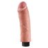 King Cock 8 - buigbare realistische dildo (25cm)