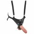 Koning Cock Strap-on 10 - holle, aanpasbare penis (25 cm)