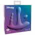 3Some rock n’ ride - oplaadbare, radios drievoudige vibrator (paars)