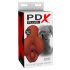 PDX Kies Uw Plezier Stroker - 2in1 realistische masturbator (bruin)