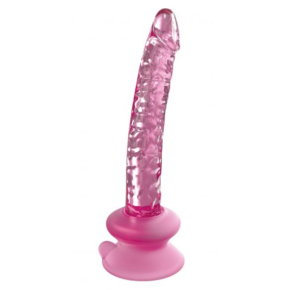 Icicles No. 86 - glazen dildo (roze)