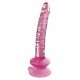 Icicles No. 86 - glazen dildo (roze)