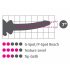 Icicles No. 86 - glazen dildo (roze)