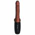 King Cock Plus 7,5 - bruine stotende vibrator met ballen