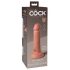 King Cock Elite 6 - realistische dildo met zuignap (15cm) - natural