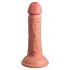 King Cock Elite 6 - realistische dildo met zuignap (15cm) - natural