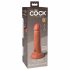 King Cock Elite 15 cm Zuignap Realistische Dildo - Donker