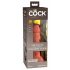 King Cock Elite 15 cm Zuignap Realistische Dildo - Donker