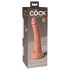 King Cock Elite 7 - zuignap, realistische dildo (18cm) - naturel