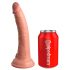 King Cock Elite 7 - zuignap, realistische dildo (18cm) - naturel