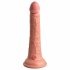 King Cock Elite 7 - zuignap, realistische dildo (18cm) - naturel