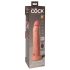 Koning Paal Elite 9 - zuignap, afstandsbedieningsvibrator 23cm - natuur