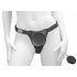 Body Dock G-punt Pro - oplaadbare, draadloze strap-on slip (zwart)