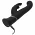 Happyrabbit G-spot - oplaadbare, klitorisarm vibrerende (zwart)