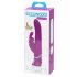 Happyrabbit Power Motion - oplaadbare, waterdichte, stotende vibrator (paars)