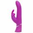 Happyrabbit Power Motion - oplaadbare, waterdichte, stotende vibrator (paars)