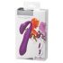 BeauMents Come2gether - herlaadbare, waterdichte paarvibrator (paars)