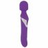 Javida Wand & Pearl - 2-in-1 massagestav vibrator (paars)