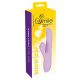 SMILE Stotende - oplaadbare draaiende vibrator met clitorisarm (paars)