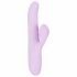 SMILE Stotende - oplaadbare draaiende vibrator met clitorisarm (paars)