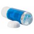 You2Toys - oplaadbare draai-stoter masturbator (blauw-wit)