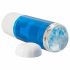 You2Toys - oplaadbare draai-stoter masturbator (blauw-wit)