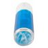 You2Toys - oplaadbare draai-stoter masturbator (blauw-wit)