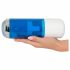 You2Toys - oplaadbare draai-stoter masturbator (blauw-wit)