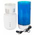 You2Toys - oplaadbare draai-stoter masturbator (blauw-wit)