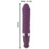 SMILE Soft - oplaadbare, verwarmende vibrator (paars)