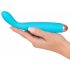 Cuties Mini - oplaadbare, waterdichte G-spot vibrator (turkoois)