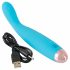 Cuties Mini - oplaadbare, waterdichte G-spot vibrator (turkoois)