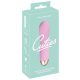 Cuties Mini - oplaadbare, waterdichte, spiraalvormige vibrator (pink)