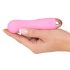 Cuties Mini - oplaadbare, waterdichte, spiraalvormige vibrator (pink)