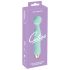 Cuties Mini Wand - oplaadbare, waterdichte, groene vibrator