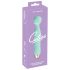 Cuties Mini Wand - oplaadbare, waterdichte, groene vibrator