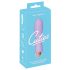 Cuties Mini - oplaadbare, waterdichte, rooster vibrator (paars)