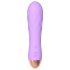 Cuties Mini - oplaadbare, waterdichte, rooster vibrator (paars)