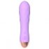 Cuties Mini - oplaadbare, waterdichte, rooster vibrator (paars)