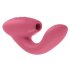 Womanizer Duo - waterdichte G-punt vibrator en clitoris stimulator (koraal)