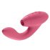 Womanizer Duo - waterdichte G-punt vibrator en clitoris stimulator (koraal)