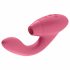 Womanizer Duo - waterdichte G-punt vibrator en clitoris stimulator (koraal)