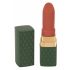 Emerald Love - oplaadbare, waterdichte lipstick vibrator (groen-bordo)