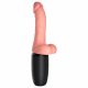 King Cock Plus 6,5 - met balletjes stoter vibrator - natuurlijk