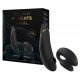 Womanizer Golden Moments 2 - clitoris stimulator en paar vibrator (zwart)