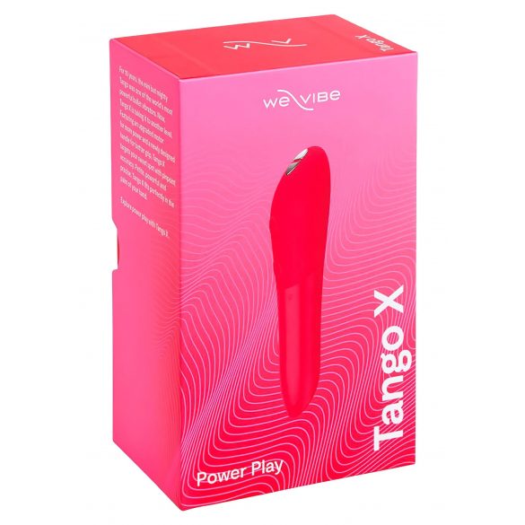 We-Vibe Tango X - oplaadbare, waterdichte staaf vibrator (koraal)